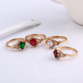 11824- Xuping elegante jóias quentes senhoras jóias anel de dedo de ouro